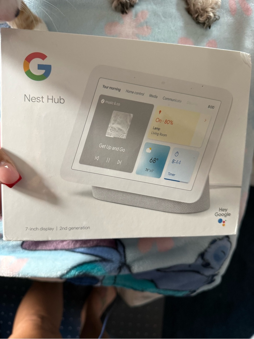 google Nest Hub 2nd Gen in White
